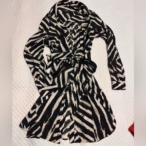 Guess by Marciano zebra print dress nwt
